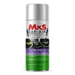 🇹🇷 اسپری تمیز کننده کانال هوا خودرو ام‌ ایکس‌ اس مدل 23103 حجم 200 میلی لیتر -MXS Car Air Condition Lavender