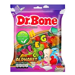 بسته پاستیل دکتربن باطعم میوه ای حروف