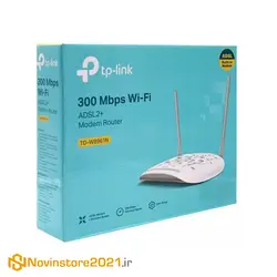 مودم روتر بی‌سیم ADSL2 Plus تی پی-لینک مدل W8961N