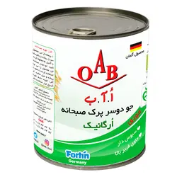 قوطی فلزی جو دوسر پرک صبحانه (ارگانیک) 300 گرمی