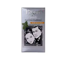 Bigen Hair Color Conditioner Natural Black   رنگ موی بیژن