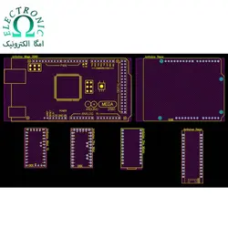 کتابخانه پکیج آردینو 1 برای آلتیوم دیزاینر - جامع ترین کتابخانه - امگا الکترونیک