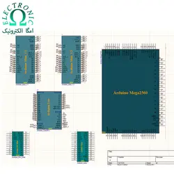 کتابخانه پکیج آردینو 1 برای آلتیوم دیزاینر - جامع ترین کتابخانه - امگا الکترونیک