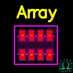 کتابخانه مقاومت Array برای آلتیوم