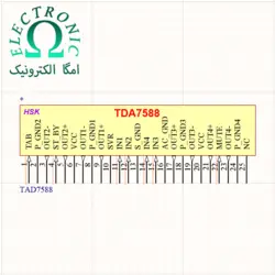 کتابخانه TDA7588 برای آلتیوم دیزاینر