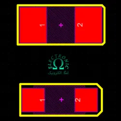 کتابخانه خازن تانتالیوم برای آلتیوم دیزاینر - جامع ترین کتابخانه - امگا الکترونیک