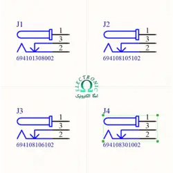 کتابخانه جک پاور آداپتوری برای آلتیوم دیزاینر - جامع ترین کتابخانه - امگا الکترونیک