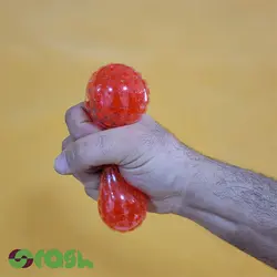 فیجت اسکویشی ضد استرس طرح گوجه دونه اناری Squishy mesh ball