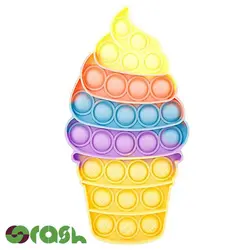 فیجت پاپ ایت ضد استرس مدل بستنی قیفی