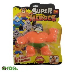 فیجت ضد استرس super heroes مدل کوسه فول خامه ای