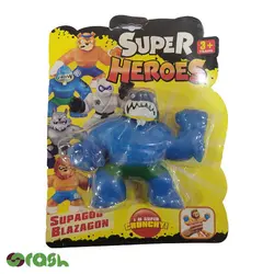 فیجت ضد استرس super heroes مدل کوسه فول خامه ای
