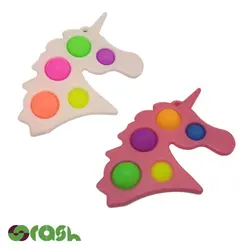 فیجت ضد استرس سیمپل دیمپل طرح اسب تک شاخ