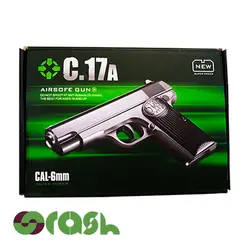 اسباب بازی تفنگ کلت کمری airsoft gun c.17 a