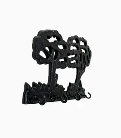 جاکلیدی  فلزی طرح درخت