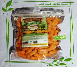 اسنک پفکی ارگانوپف نفس با طعم پاپریکا - 80 گرم