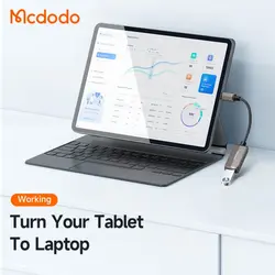او تی جی آیفون مناسب هارد اکسترنال Mcdodo 2 in 1 Convertor - اورجیلند