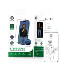 گلس ضدخش استیو گرین Green Steve 9H glass - اورجیلند