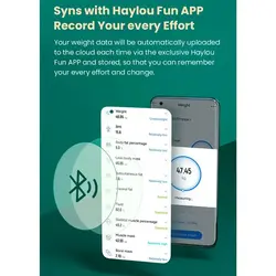 ترازو هوشمند دیجیتالی هایلو Haylou Smart Body Fat Scale - اورجیلند