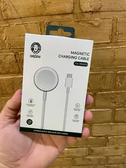 کابل های شارژر اپل واچ گرین GREEN MAGNETIC Charging Cable - اورجیلند