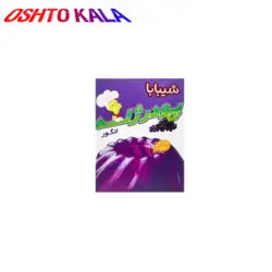 پودر ژله انگور شیبابا مقدار 100 گرم