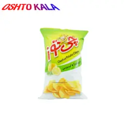 چیپس لیمویی چی توز مقدار 60 گرم