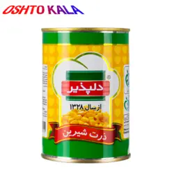 کنسرو ذرت شیرین دلپذیر - 420 گرم