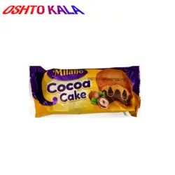 کیک دوقلو با مغزی کرم فندقی میلانو 60گرمی شیرین عسل