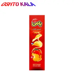 چیپس همسان سیب زمینی جعبه ای کچاپ یامی 90 گرمیyummy