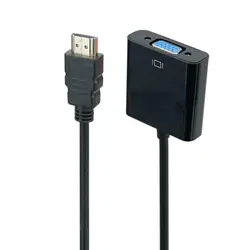 تبدیل K-net K-AHV00PS4 HDMI To VGA + کابل صدا و کابل پاور - فروشگاه اینترنتی اکسین سیستم