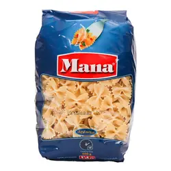 ماکارونی پروانه کوچک مانا 500 گرم