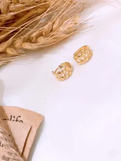 گوشواره حلقه ای قلبی ریز - G1007