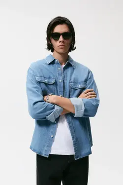 پیراهن مردانه برند زارا – مدل 6987/340 - فروشگاه اینترنتی پاپیا مد