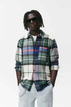 پیراهن مردانه برند زارا – مدل 7446/308 - فروشگاه اینترنتی پاپیا مد