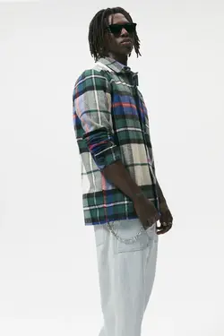 پیراهن مردانه برند زارا – مدل 7446/308 - فروشگاه اینترنتی پاپیا مد