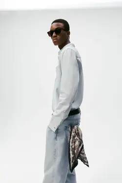 پیراهن مردانه برند زارا - مدل 6987/310 - فروشگاه اینترنتی پاپیا مد