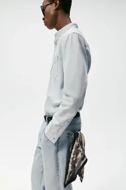 پیراهن مردانه برند زارا - مدل 6987/310 - فروشگاه اینترنتی پاپیا مد