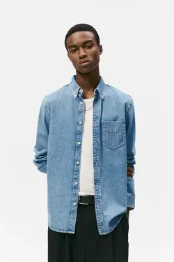 پیراهن مردانه برند زارا – مدل 6987/310 - فروشگاه اینترنتی پاپیا مد