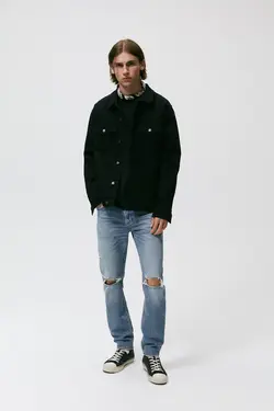 شلوار جین مردانه برند زارا – مدل 5585/367 - فروشگاه اینترنتی پاپیا مد