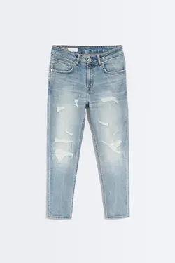 شلوار جین مردانه برند زارا – مدل 5585/450 - فروشگاه اینترنتی پاپیا مد