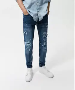 شلوار جین مردانه برند زارا – مدل 6688/408 - فروشگاه اینترنتی پاپیا مد