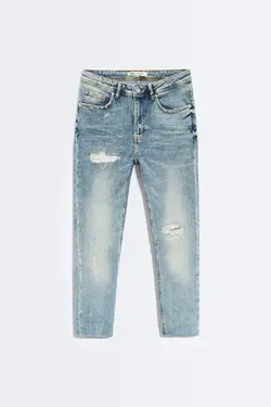 شلوار جین مردانه برند زارا – مدل 6855/480 - فروشگاه اینترنتی پاپیا مد