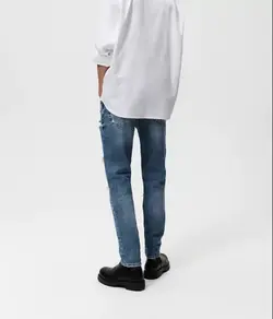 شلوار جین مردانه برند زارا – مدل 6688/355 - فروشگاه اینترنتی پاپیا مد