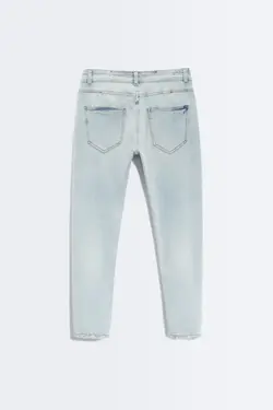 شلوار جین مردانه برند زارا – مدل 6045/440 - فروشگاه اینترنتی پاپیا مد