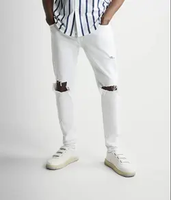 شلوار جین مردانه برند زارا – مدل 6045/440 - فروشگاه اینترنتی پاپیا مد