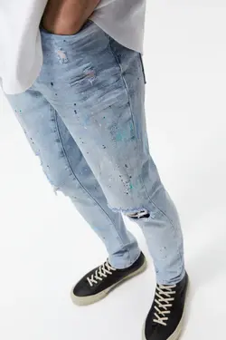 شلوار جین مردانه برند زارا – مدل 0905/310 - فروشگاه اینترنتی پاپیا مد