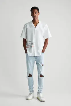 شلوار جین مردانه برند زارا – مدل 3175/402 - فروشگاه اینترنتی پاپیا مد