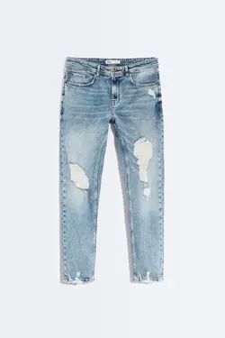 شلوار جین مردانه برند زارا – مدل 9663/300 - فروشگاه اینترنتی پاپیا مد