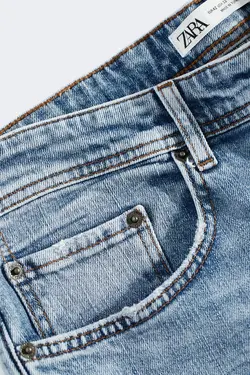 شلوار جین مردانه برند زارا – مدل 9663/300 - فروشگاه اینترنتی پاپیا مد