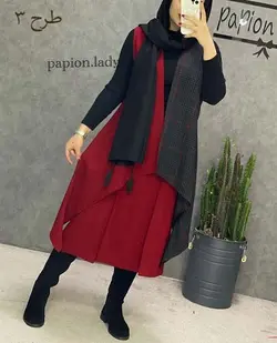 0174 - مانتو دامن یلدا