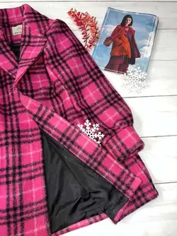 0181 - پالتو چهارخونه عروسکی